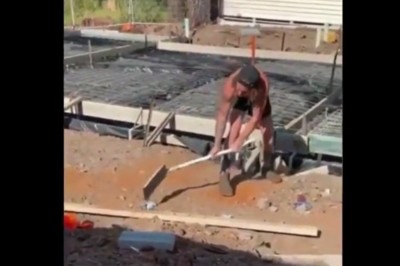 Założyli się z kumplem, czy przebije puszkę z farbą