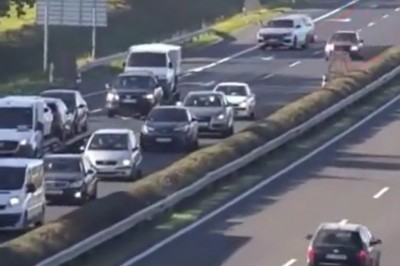 Jechał bez hamulców po autostradzie, skasował 4 samochody 