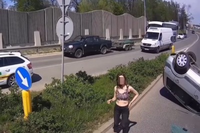 Kiedy właśnie dachowałaś i nie wiesz jak to się stało