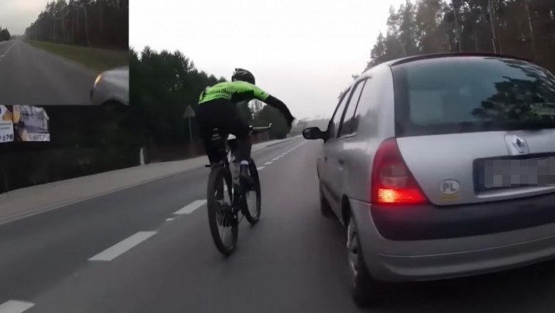 Tak zachowują się rowerzyści pomimo zakazu jazdy