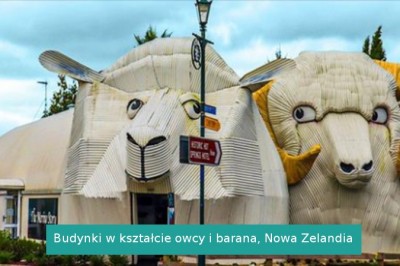 15 niezwykłych budynków stylizowanych na inne rzeczy, a nawet zwierzęta
