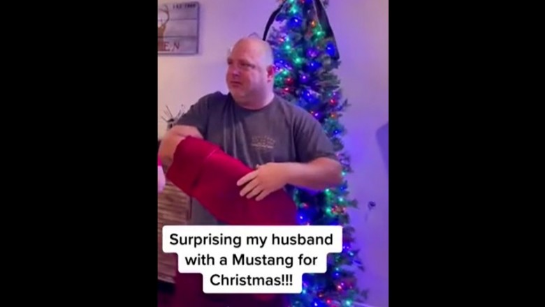 Gość nie mógł uwierzyć, gdy znalazł prezent od swojej żony 