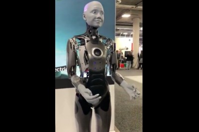 Mistrzowski dialog między gościem, a robotem 