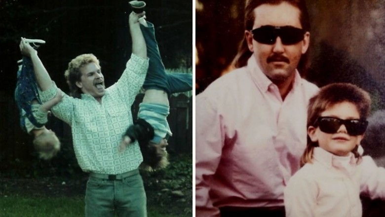 20 zdjęć pokazujących jak wyglądało bycie ojcem w wersji oldschool 
