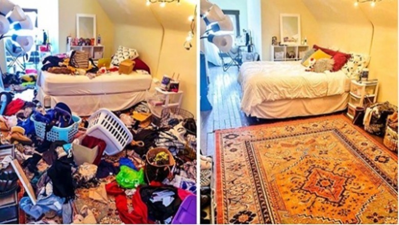 Galeria zdjęć przed i po, pokazujących niesamowity efekt zwykłego posprzątania