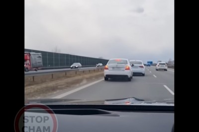 Spotkanie „baranów” na autostradzie A2