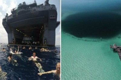 17 przerażających zdjęć pokazujących, że lęk przed głęboką wodą jest  uzasadniony