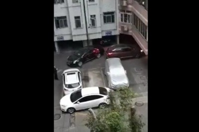 Wkurzony kierowca mści się na właścicielu auta za to, że go zablokował