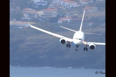 Nagranie z przerażającego lądowania polskiego samolotu 