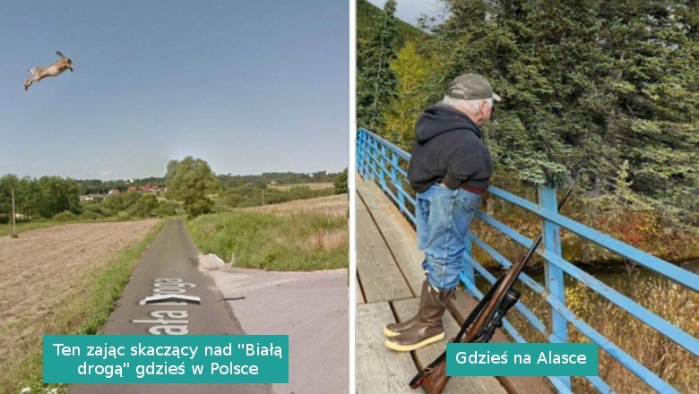 16 najdziwniejszych zdjęć uchwyconych na Google Street View
