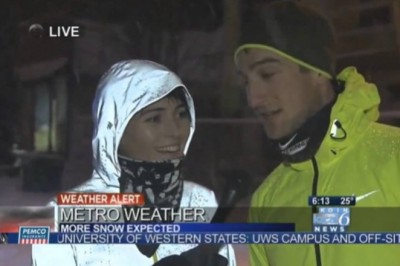 Kiedy twierdzisz, że bieganie w zimę jest bezpieczniejsze od jazdy rowerem