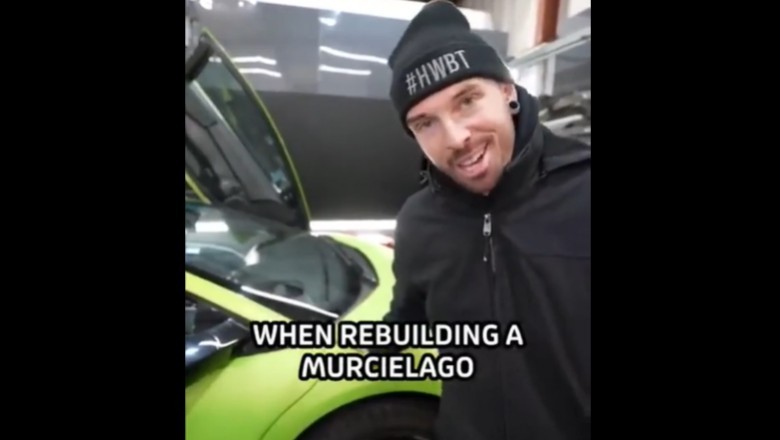 Kiedy naprawiasz Lamborghini za pomocą Volvo