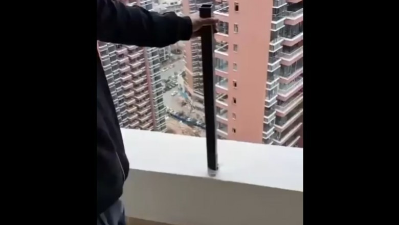 Chińska jakość balustrady na balkonie. Strach tam wyjść