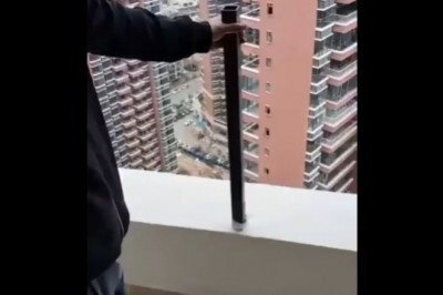 Chińska jakość balustrady na balkonie. Strach tam wyjść