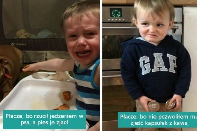 15 najgłupszych i najzabawniejszych powodów płaczu małych dzieci
