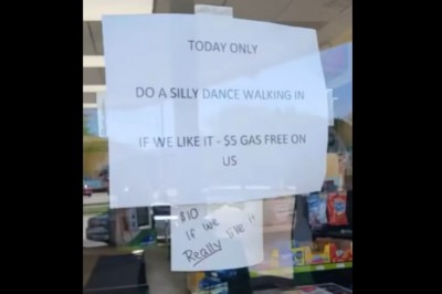 Jeżeli zatańczysz to dostaniesz paliwo za darmo. To jest dopiero promka