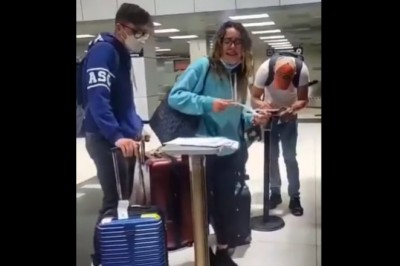 Ziomek nie wytrzymał dramy swojej dziewczyny i zrezygnował z lotu