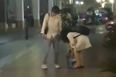 Koleś rozwalił system. Tak pomagał swojej dziewczynie nieść wodę