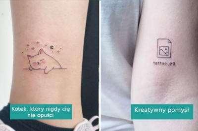17 niewielkich tatuaży, które udowadniają, że piękno występuje w wielu rozmiarach