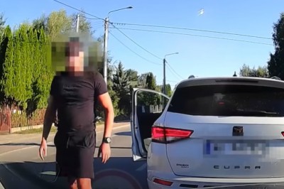 Szeryf w Cuprze kontra kierowca łamiący przepisy