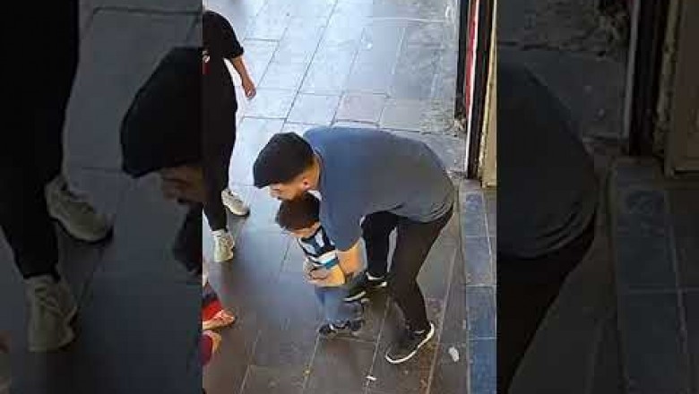 Przypadkowy mężczyzna ratuje chłopca, który zakrztusił się cukierkiem