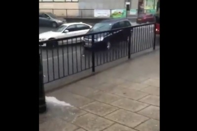 Cwaniak w Oplu szybko pożałował trąbienia na innych