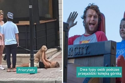 16 fotografii pokazujących, że na świecie zawsze istnieją dwa typy osób