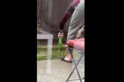 Kosiarka do trawy? Ten dziadek radzi sobie bez niej