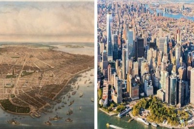 18 fotografii pokazujących jak nasz świat zmienia się na przestrzeni lat