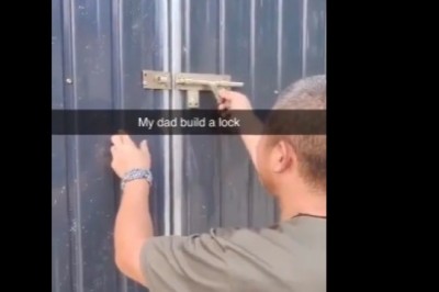 Ojciec chciał zabłysnąć zamknięciem bramy. Trochę mu nie pykło