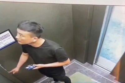 Ziomek i jego dziwaczna akcja w windzie