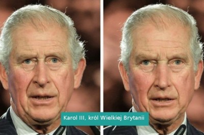 Tak wyglądaliby brytyjscy monarchowie gdyby ich twarze spełniały warunki zasady złotego podziału
