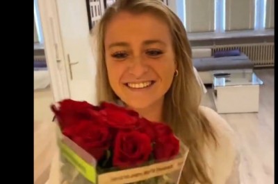 Ziomek totalnie zaskoczył swoją dziewczynę. Opadła jej szczena