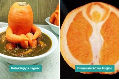 18 owoców i warzyw, które mają ludzie i zwierzęce kształty. Tak wygląda pareidolia