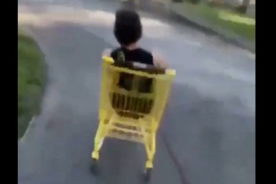 Kiedy uznasz, że zjazd w sklepowym koszyku z górki to dobry pomysł