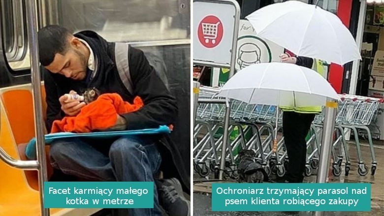 17 fotografii osób o wielkim sercu, których działania przywracają wiarę w ludzkość