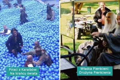 17 fotografii zza kulis znanych filmów, które wyglądają jak zrobione memy