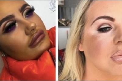Te kobiety zdecydowały się na makijaż okolicznościowy od „profesjonalistów”. Rezultat jest... interesujący