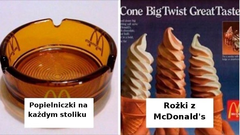 15 starych fotografii, pokazujących wygląd restauracji McDonald's w latach 80 i 90