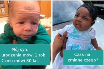 Galeria niemowląt, które z powodzeniem mogą uchodzić za emerytów