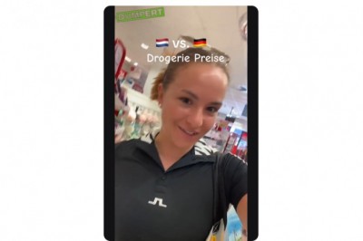 Dziewczyna zszokowana różnicą cen w Niemieckich sklepach [NAGRANIE]