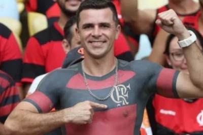 Brazylijski kibic wytatuował sobie koszulkę Flamengo. Rok pracy i 90 godzin pod igłą