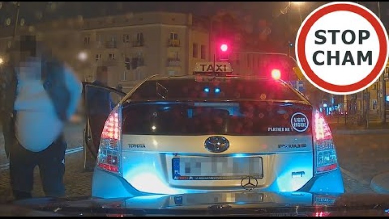 Dwie kolizje w 10 sekund. Kierowca „taxi” zachowywał się jak pijany