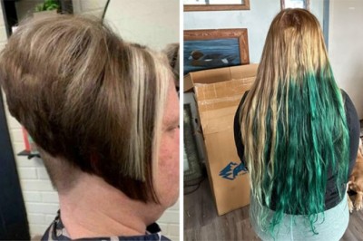 Farbowanie i strzyżenie włosów, które poszło tak źle, że trafiło do internetu
