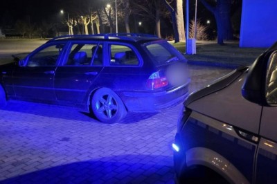 19-latek zapytał policjantów o konsekwencje jazdy po narkotykach. Siedział za kierownicą BMW