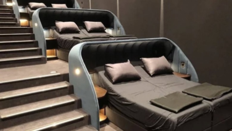 Kino jak hotel. W Szwajcarii można oglądać filmy leżąc w podwójnym łóżku