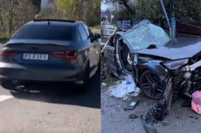 W internecie pojawiło się nagranie z jazdy 21-latka, który zginął rozbijając się na słupie