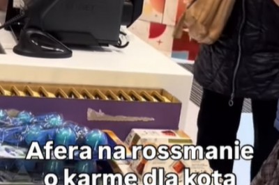 Zadyma w Rossmannie o kocią karmę. Chciano wzywać nawet policję