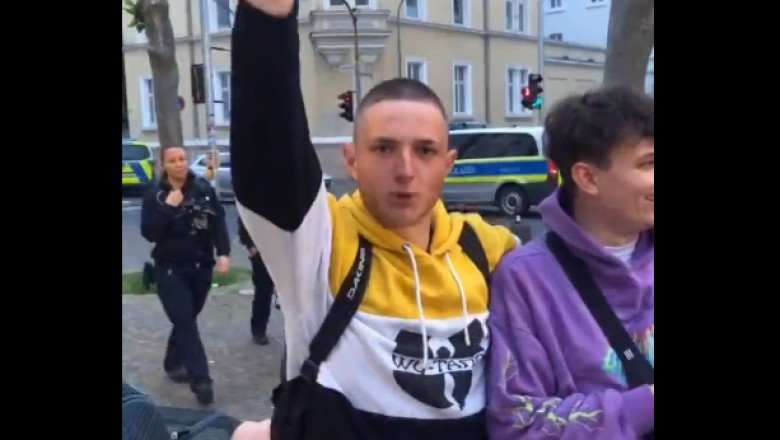 „Je@ać policję” Młody kozak wyzywał policję i bardzo szybko zmiękła mu rura