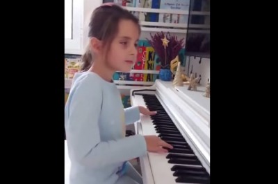 Niewidoma dziewczyna, której talent sprawia, że ma się ciarki